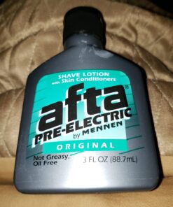 Afta Pre-Electric Shave Lotion With Skin Conditioners Original 3 oz (6 pack) 3 Fl Oz (Pack of 6) 15 71fsy8XX46L