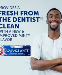 Arm & Hammer Advance White Extreme Whitening Toothpaste - 6 Oz- 2 pk 6 Ounce (Pack of 2) 16 71ftPeT0djL