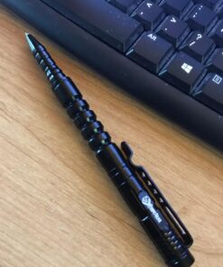 The Atomic Bear Tactical Pen - Pen With Window Breaker - Used in Police and Military Gear - Ballpoint Pens with Free 2nd ink refill 37 71fuyW34ZrL