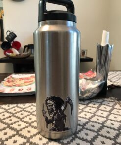 Reaper with Middle Finger Sticker Funny CAR 7 71fv6oY3EiL