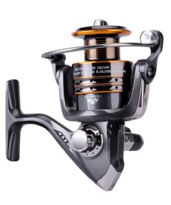 PLUSINNO HongYing Series Fishing Reels Spinning Freshwater Saltwater with 5.2:1 Gear Ratio Metal Body Left/Right Interchangeable Collapsible Handle Spinning Fishing Reel HA3000 Fishing Reel 18 71fvlP4C1qL