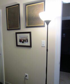 IKEA 101.398.79 NOT Floor Uplight Lamp, 69", Black 26 71fvnQMUYfL