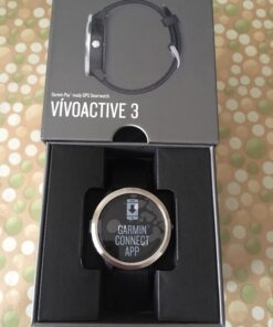 Garmin 010-01769-01 Vivoactive 3, GPS Smartwatch with Contactless Payments and Built-In Sports Apps, Black with Silver Hardware 44 71fwVawl1kL