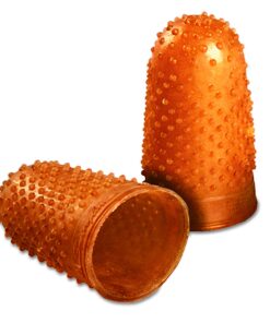 Alternative view of Swingline Rubber Finger Tips, Medium/Large, Size 12, Finger Cots, 12 Pack (54032) Medium/Large (Size 12)