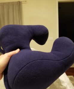 Sunnybay Chiropractic Neck Pillow Recliner- Travel Pillow for Neck Therapy, Stress & Pain Relief - Therapeutics Neck Pillow - Original Neck Support (Medium, Navy Blue) Medium 23 71fy5tQMQLL 3