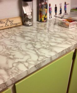 VViViD XPO White Grey Marble Gloss Vinyl Wrap Film 15.9" x 6.5ft Roll (3 sheets) 3 45 71fyS15LvaL