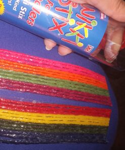 Wikki Stix Doodler, Fidget Toy Plus Arts & Crafts for Kids; Non-Toxic Waxed Yarn, Reusable Hands-on Fun! 6-inch Assorted Colors; 24-Pack. 34 71fzpIAWQqL 1