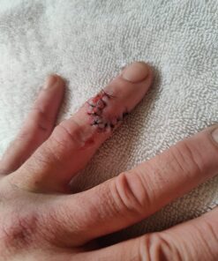 Schwer ANSI A9 Cut Resistant Glove, Stainless Steel Mesh Metal Glove, Food Grade for Kitchen Cooking, Butcher Meat Cutting, Oyster Shucking, Mandoline, Fishing(L, 1 PCS) Large (Pack of 1) 1.0 Steel Wire 28 71g 3Fy9mTL