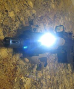 Monstrum 90 Lumens LED Flashlight with Rail Mount and Detachable Remote Pressure Switch Flat Dark Earth 25 71g Fq5y23L