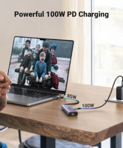 UGREEN Revodok 1061 USB C Hub 6-in-1 Gigabit USB C to Ethernet Adapter with 4K HDMI, 100W Power Delivery, 3 USB 3.0, Compatible with MacBook, iPad Pro, iPhone 15 Pro/Pro Max, Dell, HP, Chromebook. 27 71g OYKkPL