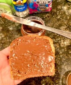 ChocZero Milk Chocolate Hazelnut Spread - Keto Friendly, No Sugar Added, Best Low Carb Dessert, Perfect Topping for Almond Flour Pancakes, Naturally Sweetened with Monk Fruit (1 jar, 12 oz) 41 71g08eY4RL