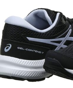 ASICS Women's Gel-Contend 7 Running Shoes 7.5 Wide Black/Lilac Opal 8 71g2A6SyUGL
