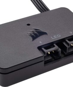 Corsair LL Series, LL120 RGB, 120mm RGB LED Fan, Triple Pack with Lighting Node PRO- White, Lighting Node PRO Included, LL120 RGB White,CO-9050092-WW Triple Pack w/ Lighting Node PRO 51 71g363wF5ML