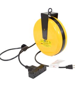 Retractable Extension Cord Reel w/Circuit Breaker 10 71g37agiAeL