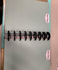 me & my BIG ideas Plastic Expander Discs, Black - The Happy Planner Scrapbooking Supplies - Add Extra Pages, Notes & Artwork - Create More Space for Notebooks, Planners & Journals - Expander Size 27 71g3BKM2vqL