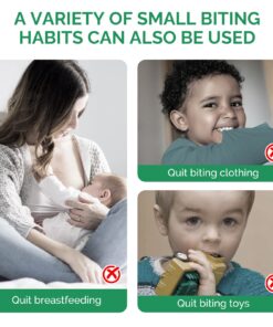 Nail Biting Treatment for Kids, Natural Thumb Sucking Stop for Kids Effective Prevent Kids Sucking Thumb and Biting Nail, No Biting Nail Polish Original 11 71g3mY8d1L