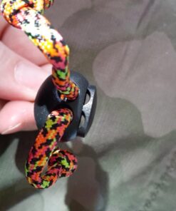 DYZD Plastic Cord Lock End Toggle Double Hole Spring Stopper Fastener Slider Toggles End (Black,10 PCS) Black 42 71g4OPplnQL