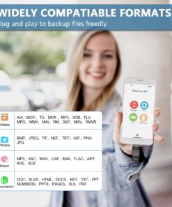 1000GB Flash Drive for Phone, USB 3.0 Photo Stick Compatible with Phone/Pad/Android/PC, External Flash Expandable Photo Storage Drive, Drive Memory Stick Photosticks for Pictures, Black 1000GB-BLACK 8 71g4uSHZ4GL