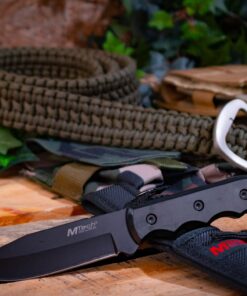 MTech USA MT-20-35 Series Fixed Blade Knife, Black Drop Point Blade, Plastic Handle, 8-Inch Overall 30 71g5JXOwwIL