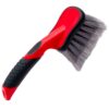 Mothers Car Wash Brush, Wheel and Fender Brush, Short Handle Tire Cleaner for Car Detailing, 10 Inch, Red/Black Standard 3 71g5SyBpXXL