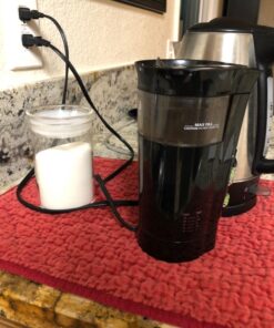 ZENS Airtight Glass Jar Container,15 Fluid Ounce Clear Glass Canister with Lid, Food Storage Jars for Kitchen Spice or Loose Tea,450ml 02-15oz*1 52 71g6FtwW KL