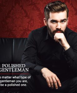 Polished Gentleman Beard Shampoo and Conditioner Set - Refreshing Beard Moisturizer & Mustache Softener - Beard Thickener with Tea Tree & Growth Oil - Paraben-Free & Sulfate-Free - Made by USA (4Oz) 4 Fl Oz (Pack of 2) 21 71g6YqPjcL