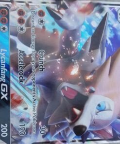 Pokemon TCG: 2017 Lycanroc Gx Box with 1 Foil Lycanroc Gx Card 15 71g6c49IMPL