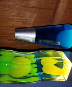 Lava Lite 1953 Silver Base Lamp with White Wax in Blue Liquid, 11.5", White Wax/Blue Liquid/Silver Base White / Blue / Silver 20 71g87HrnzDL