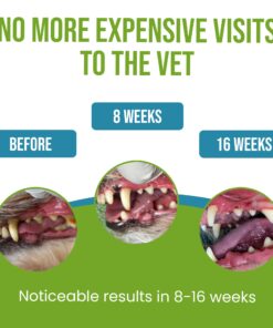 Caniclean Seaweed for Dogs Teeth - Dog Tartar Removal Tool, Plaque Remover, and Breath Freshener - Get Plaque Off Dogs Teeth Naturally 24 71g8DL7RfTL