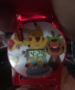 Accutime Kids Pokemon Digital LCD Quartz Watch for Boys, Girls, and Adults All Ages Pokeball Red 24 71g8TRS4dFL