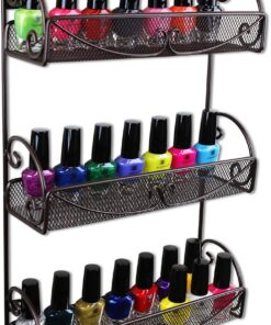 DecoBros 3 Tier Wall Mounted Spice Rack, Bronze 1-Pack 28 71g8axlC3L