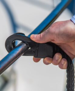 Fastfender – 32 - The Original Single Handed Boat Fender Hanger - Made from UV Resistant Plastic - Sold in Pairs Black 9 71g8xeS9PyL 2