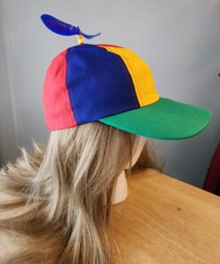 Forum Novelties unisex adult Classic Propeller Hat Costume Headwear, Multi, One Size US 38 71g95ReVoQL