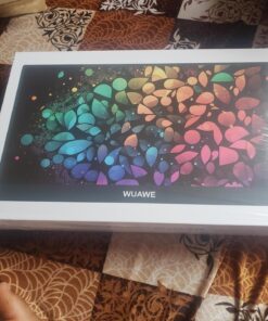 WUAWE 15.6" Portable Monitor, 1080P 72% NTSC 100% sRGB USB C HDMI Travel Monitor for Laptop, External Second Computer Monitor with HDR Freesync Low Blue Light for PC Mac Phone PS5 Xbox Switch 53 71g9DvezYHL