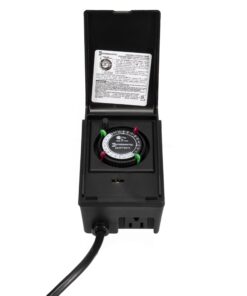 Intermatic P1121 Heavy Duty Outdoor Timer 15 Amp/1 HP for Pumps, Aerators, Heaters, Holiday Decorations and Landscape Lighting , Black 15 71g9h21peVL