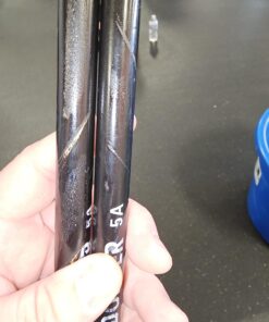 Donner Drum Sticks, 5A Drumsticks Classic Maple Wood Black Drumsticks With Storage Bag, 2 Pairs 18 71g9hxbHv4L