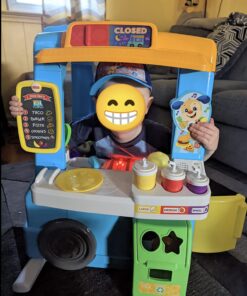 Fisher-Price Laugh & Learn Toddler Learning Toy Servin’ Up Fun Food Truck Electronic Playset With 24 Accessories For Ages 18+ Months 36 71gAV64yQ4L