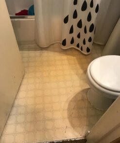 Tivoli II Self Adhesive Vinyl Floor Planks, 10 Pack - 6" x 36", Silver Spruce - Peel & Stick, DIY Flooring - Natural Wood Grain Feel for Kitchen, Dining Room & Bedrooms by Achim Home Decor Wood look 10 Planks 67 71gBAFHa73L