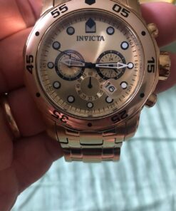 Invicta Men's Pro Diver Collection Chronograph Watch 48 mm Gold 39 71gBX1sVMmL