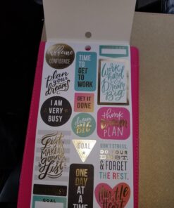 me & my BIG ideas Sticker Value Pack - The Happy Planner Scrapbooking Supplies - Productivity Theme - Multi-Color & Gold Foil - Great for Projects, Scrapbooks & Albums - 30 Sheets, 985 Stickers Total 96 71gBiWeQQYL