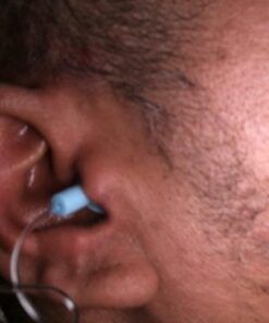 ANBOW Soft Ear Plugs for Sleeping Noise Cancelling. Ear Plugs for Swimming, Concerts, Travel, Work, Snoring & Concentration. Reusable Silicone Earplugs with Adjustable Size. 3 Pairs + Travel Pouch Light Blue 28 71gCJRHzB9L