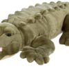 Wild Republic Jumbo Crocodile Giant Stuffed Animal, Plush Toy, Gifts for Kids, 30"