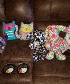 Simplicity US8044OS Children's Stuffed Animal Toy Sewing Pattern, One Size 54 71gClO2Fj3L