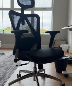 SIHOO M57 Ergonomic Office Chair with 3 Way Armrests Lumbar Support and Adjustable Headrest High Back Tilt Function Black 42 71gCr9KHwNL