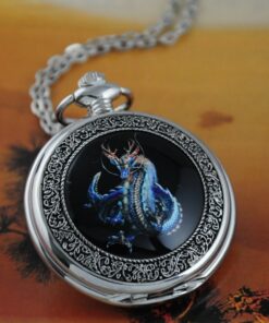VIGOROSO Pocket Watches for Men Cool Watch Dragon Gifts for Men/Women/Boys/Girls Year of Dragon Boy Gift Ideas 22 71gCuPi dL