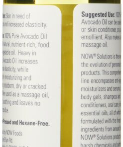 NOW Foods Avocado Oil (Liquid), 4 Ounce Bottles, 2 pk 3 71gD65r5iL