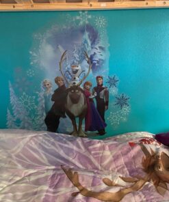 RoomMates RMK2668GM Disney Frozen Character Winter Burst Peel and Stick Giant Wall Decals 17 71gDLmTBopL