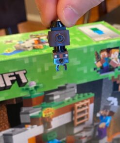 LEGO Minecraft The Zombie Cave 21141 Building Kit with Popular Minecraft Characters Steve and Zombie Figure, separate TNT Toy, Coal and more for Creative Play for 84 months to 168 months (241 Pieces) 22 71gENFyNZL