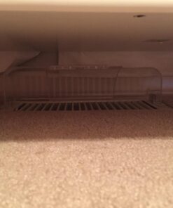 Frost King Unbreakable Heat and Air Deflector, Clear Plastic, 2 3/4” Tall, Width Adjustable 10” to 14” Unbreakable, expands 10" to 14" 53 71gEOecKRrL