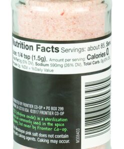 Frontier Co-op Pink Himalayan Salt, 4.48 Ounce 5 71gES8do AL